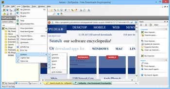 Awasu Professional Edition screenshot 4