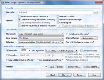 Awave Audio screenshot