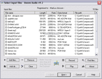 Awave Audio screenshot 2
