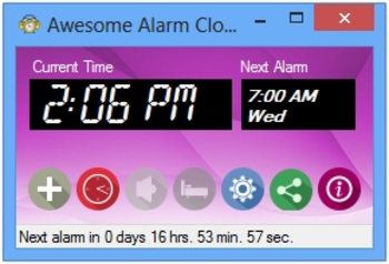 Awesome Alarm Clock screenshot
