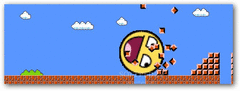 Awesome Face VS Super Mario Bros screenshot 2