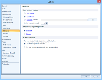 Awesome Miner Free Edition screenshot 11