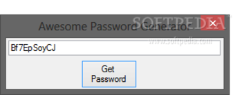 Awesome Password Generator screenshot