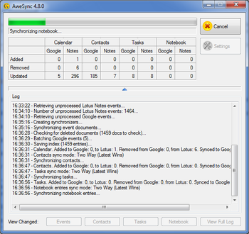 AweSync screenshot 3