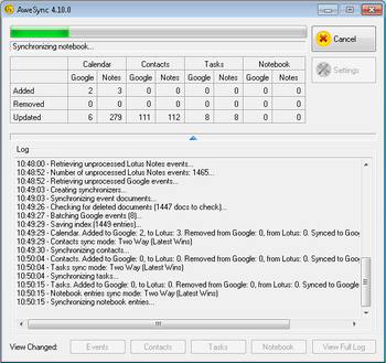 AweSync screenshot 4