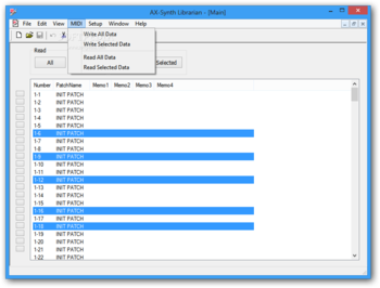 AX-Synth Editor screenshot 13