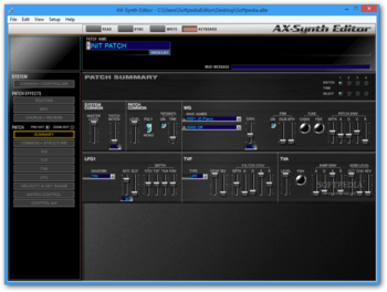 AX-Synth Editor screenshot 15