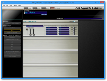 AX-Synth Editor screenshot 16