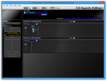 AX-Synth Editor screenshot 17
