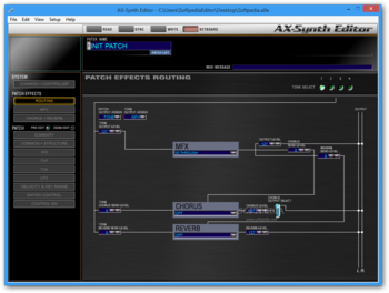 AX-Synth Editor screenshot 2