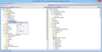AX-ZIP Archiver screenshot 2