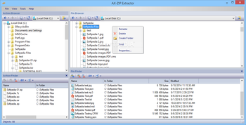 AX-ZIP Extractor screenshot 2