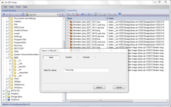 AX-ZIP Finder  screenshot 6