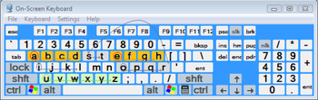 Axar English Keyboard Alphabetic screenshot