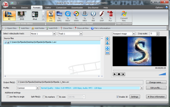 Axara 2D to 3D Video Converter screenshot 4