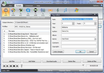 Axara Audio Converter screenshot 2