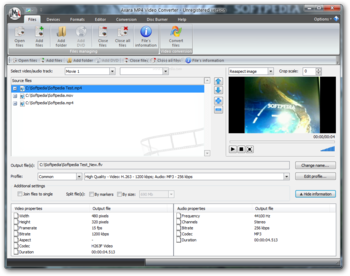 Axara MP4 Video Converter screenshot