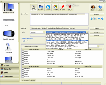 Axara Video Converter 12 screenshot 4