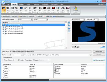 Axara Video Converter Pro screenshot 2