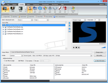 Axara Video Converter Pro screenshot 3