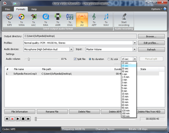 Axara Voice Recorder screenshot 2