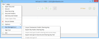 AxCrypt screenshot 4