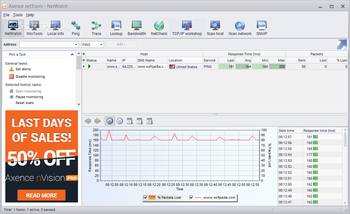 Axence NetTools screenshot