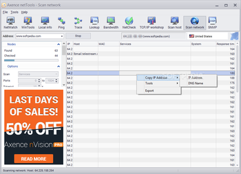 Axence NetTools screenshot 10