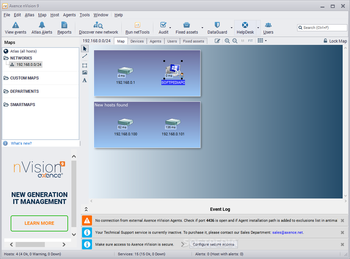 Axence nVision screenshot