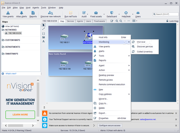 Axence nVision screenshot 2