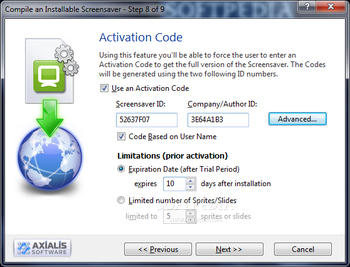 Axialis ScreenSaver Producer screenshot 18