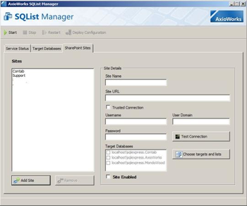 AxioWorks SQList screenshot 3