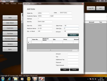 Axis Pharmacy Pro screenshot 4