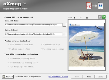 aXmag PDF to ebook Converter screenshot 2