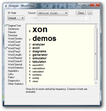 Axon Idea Processor screenshot 9