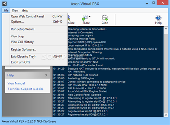 Axon Virtual PBx System screenshot 2