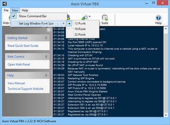Axon Virtual PBx System screenshot 3