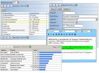 AxpDataGrid WebControl for ASP.NET screenshot 2