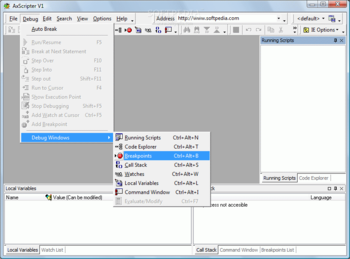 AxScripter screenshot 2