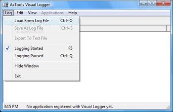 AxTools Visual Logger 2003 screenshot 2