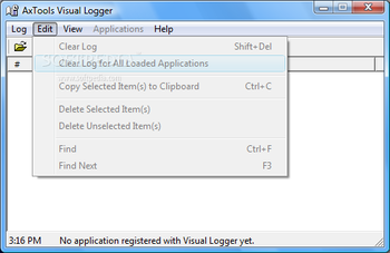 AxTools Visual Logger 2003 screenshot 3