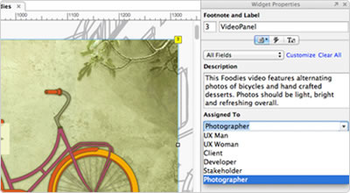 Axure RP screenshot