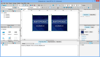 Axure RP Pro screenshot