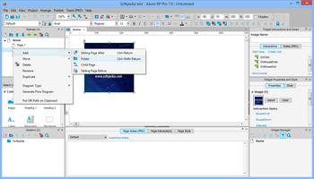 Axure RP Pro screenshot 2