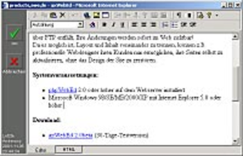 axWebEd screenshot 2