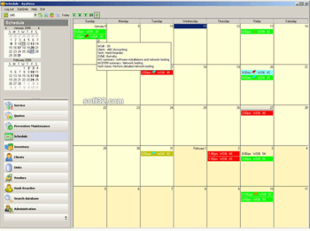 AyaNova screenshot 2