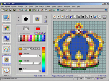 AZ Icon Editor screenshot 2