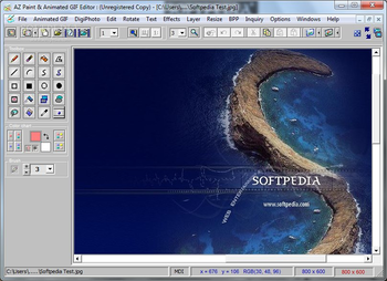 AZ Paint & Animated GIF Editor screenshot