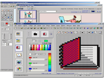 AZ Paint Pro, Icon Editor & Animated GIF Editor screenshot