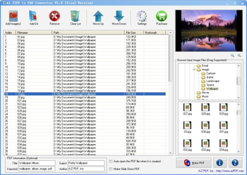 AZ TIFF to PDF Converter screenshot